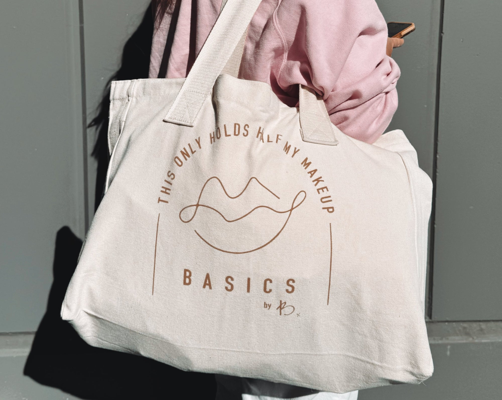 Overnight Tote Bag "This Only Holds Half My Makeup"