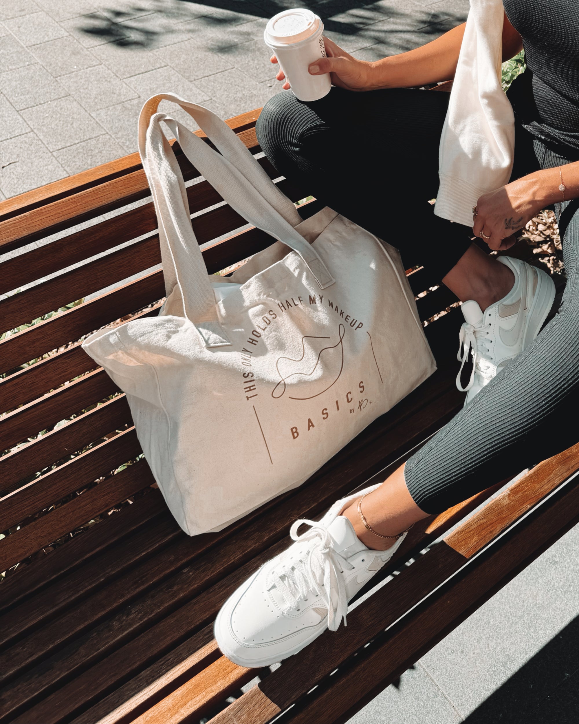 Overnight Tote Bag "This Only Holds Half My Makeup"