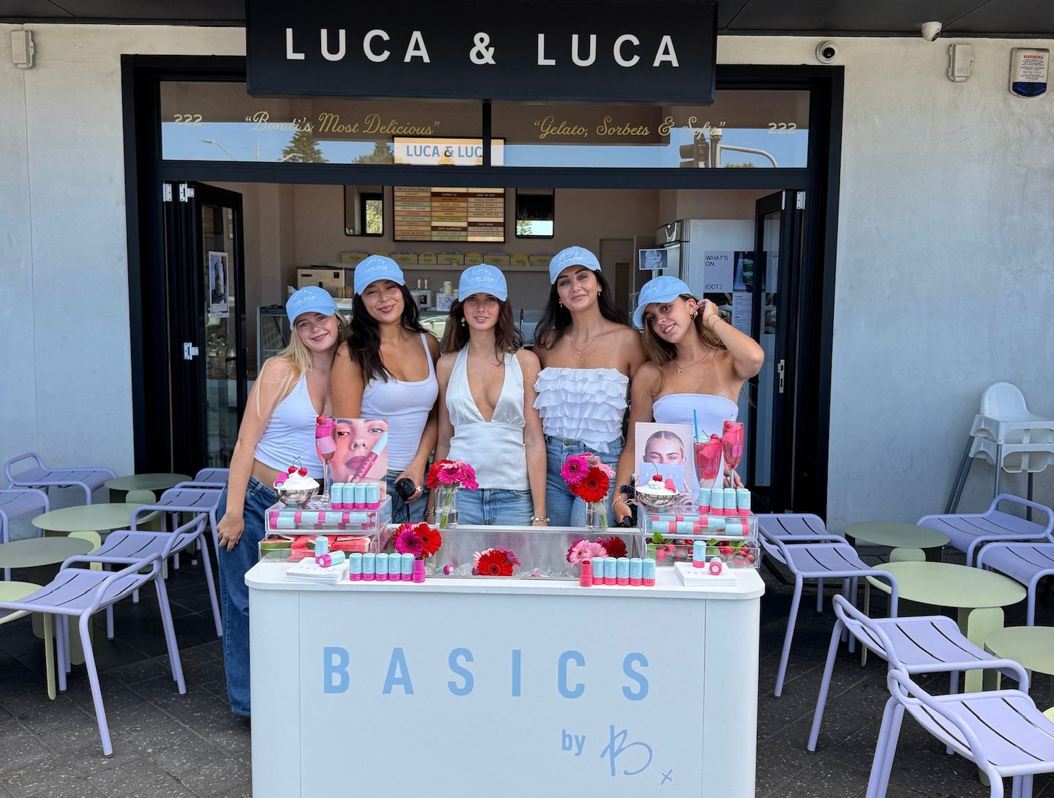 Ice cream pop up in Bondi