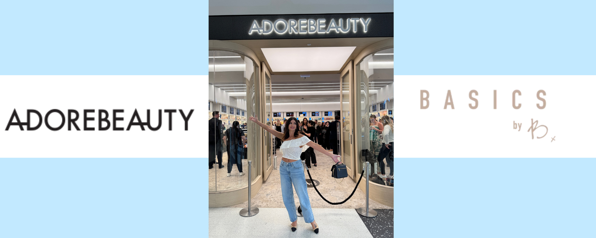Celebrating 1 Year of Basics By B in Adore Beauty Physical Stores